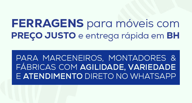 para marceneiros, montadores & fábricas com agilidade, variedade e atendimento direto no WhatsApp
